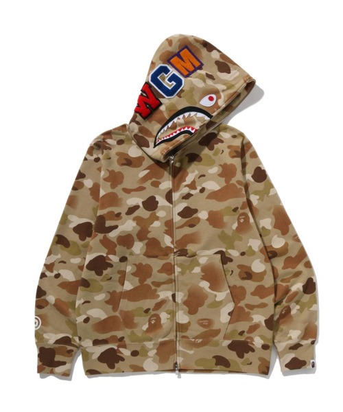 GRADATION CAMO SHARK FULL ZIP HOODIE（パーカー）｜A BATHING APE