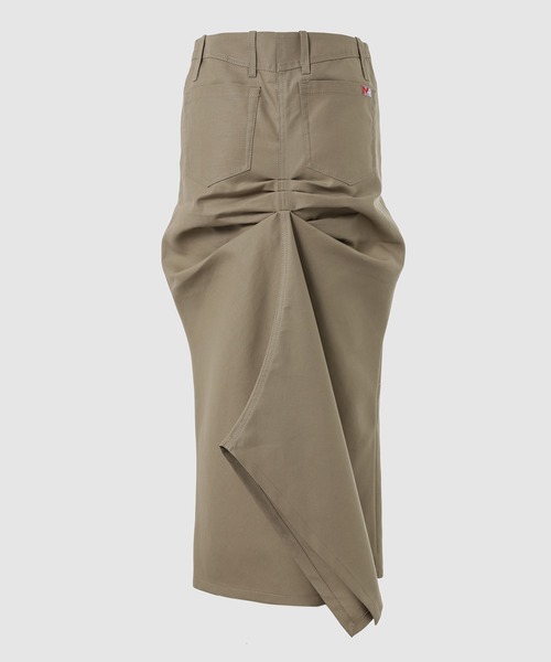 Meryll Rogge（メリル ロッゲ）の「NO WAISTBAND SKIRT W/ BACK DRAPE