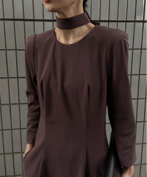 TRICOT TIE SET DRESS（ワンピース）｜Ameri（アメリ）のファッション
