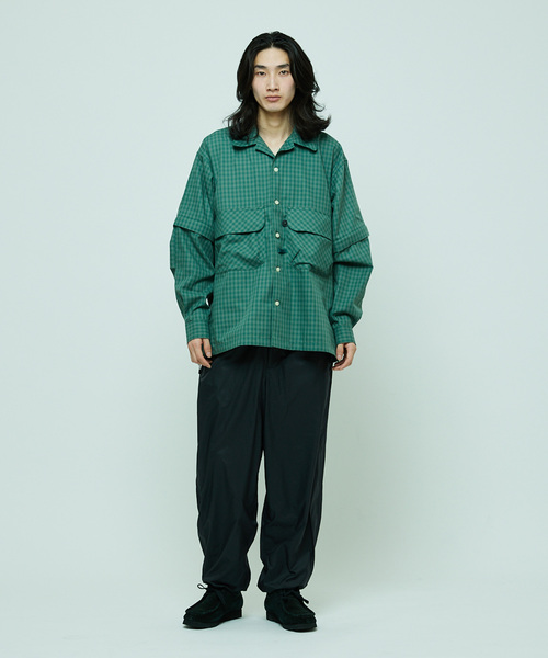 セール】DAIWA PIER39 TECH SPORTS OPEN COLLAR SHIRTS L/S MINI