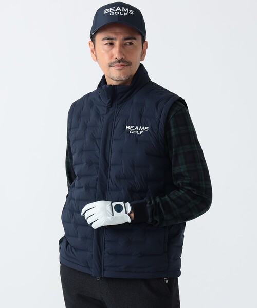 PURPLE LABEL / 接結ダウンベスト（ベスト）｜BEAMS GOLF（ビームス