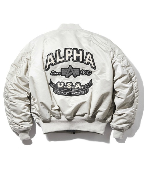 ALPHA USA 虎 ベトナム MA-1 スタジャン スカジャン unisex ALPHA USA