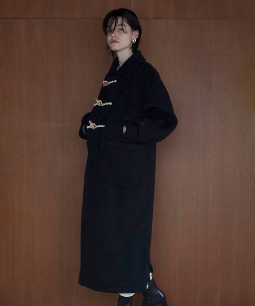 CLANE（クラネ）の「OVER MAXI DUFFLE COAT（ダッフルコート）」 - WEAR
