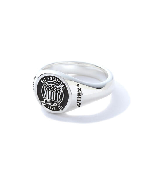 AVIREX by J.H.M CO.,LTD.》'VARSITY' SIGNATURE RING / 'バーシティ