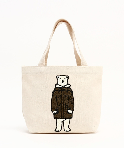 LBC（エルビーシー）の「【POLAR BEAR BENJAMIN】キャンバスクマ刺繍