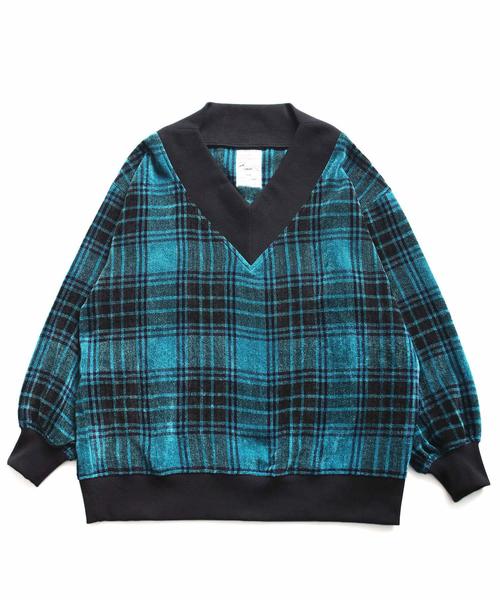 SHAREEF（シャリーフ）の「MOLE CHECK PULL OVER（シャツ/ブラウス