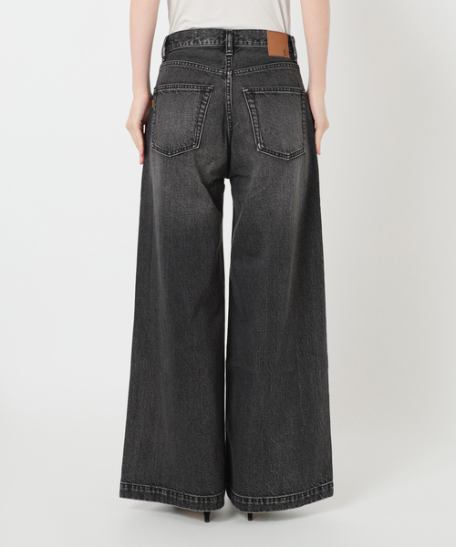 セール】5 1/2 BAGGY DENIM (Black）（デニムパンツ）｜Spick & Span