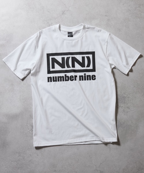 N(N) number nine_T-SHIRT / N(N)ボックスロゴ & ナンバーナインバック