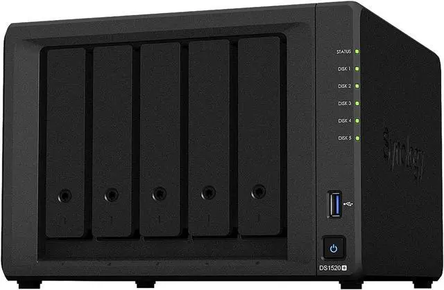 Synology 5-bay NAS DiskStation DS1520+ (Diskless) - Newegg.ca