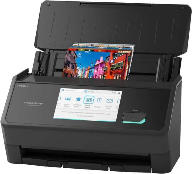 Ricoh ScanSnap iX2500 Photo Edition (Black) - Newegg.com