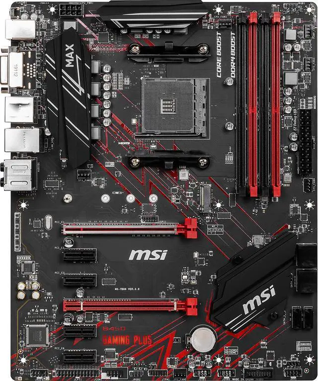 MSI Performance Gaming AMD Ryzen 2ND and 3rd Gen AM4 M.2 USB 3