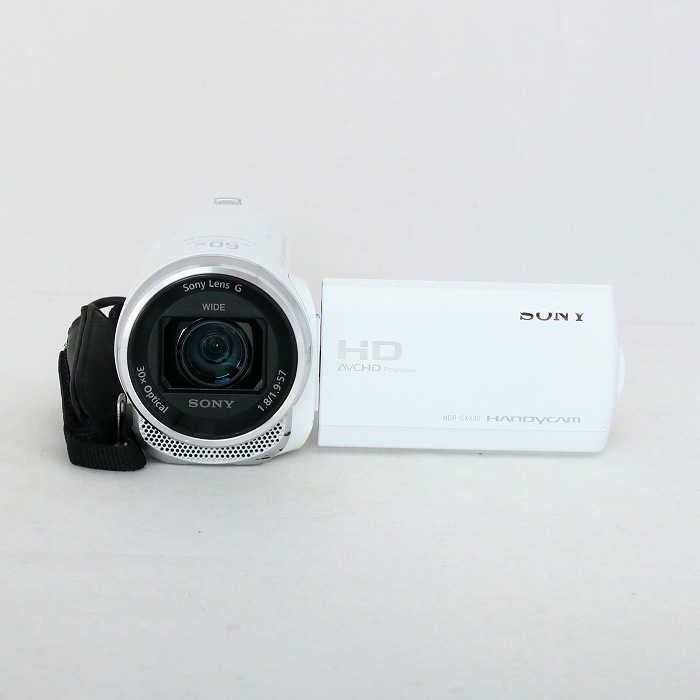 ソニー(SONY) デジタルHDビデオカメラレコーダー HDR-CX680 W ホワイト