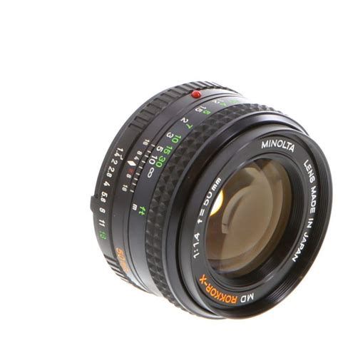 Minolta 50mm F/1.7 MD Rokkor-X (USED) | Non AF Prime Lenses