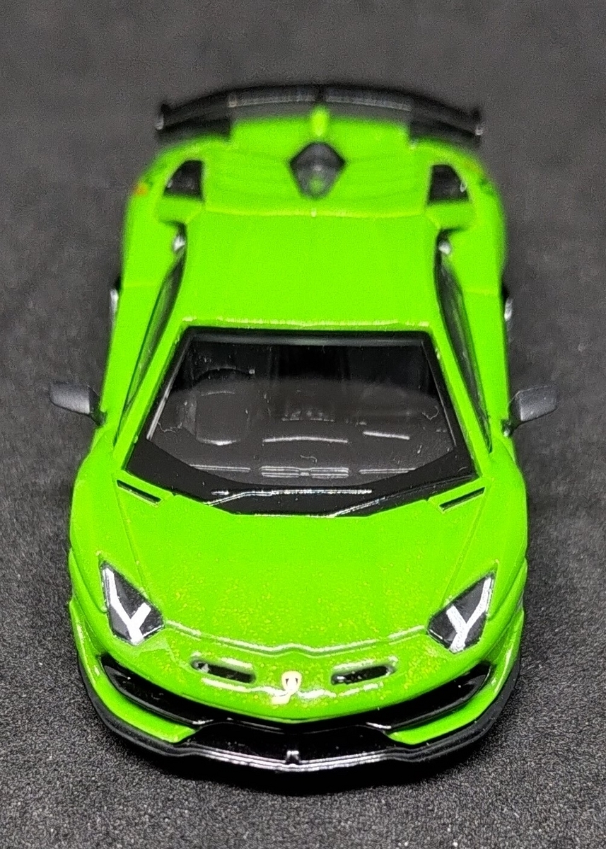 ミニGT ランボルギーニ アヴェンタドール SVJ グリーン (MINIGT