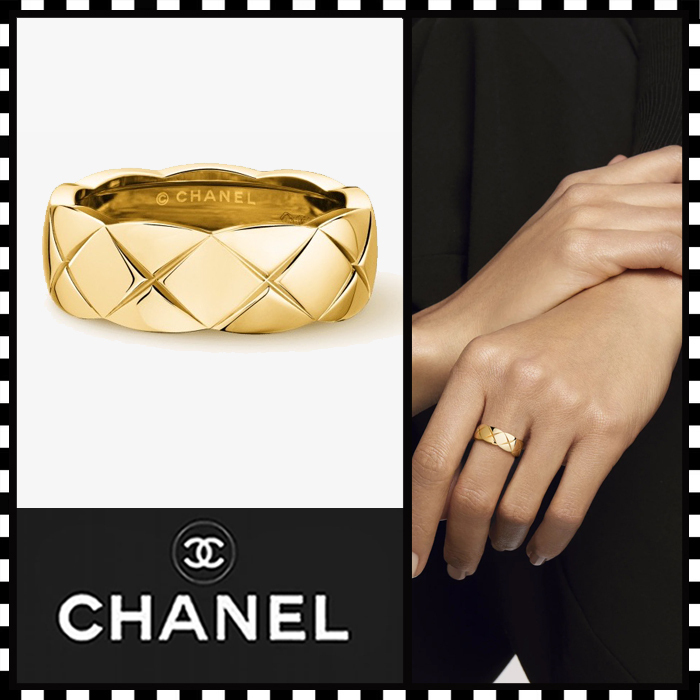 CHANEL Coco Crush リング イエローゴールド ミディアム 直営店