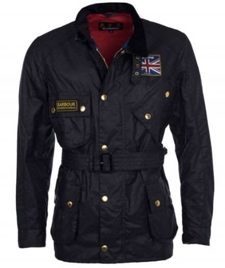 B.INTL UNION JACK WAX JACKET ユニオンジャック MWX0068 (Barbour