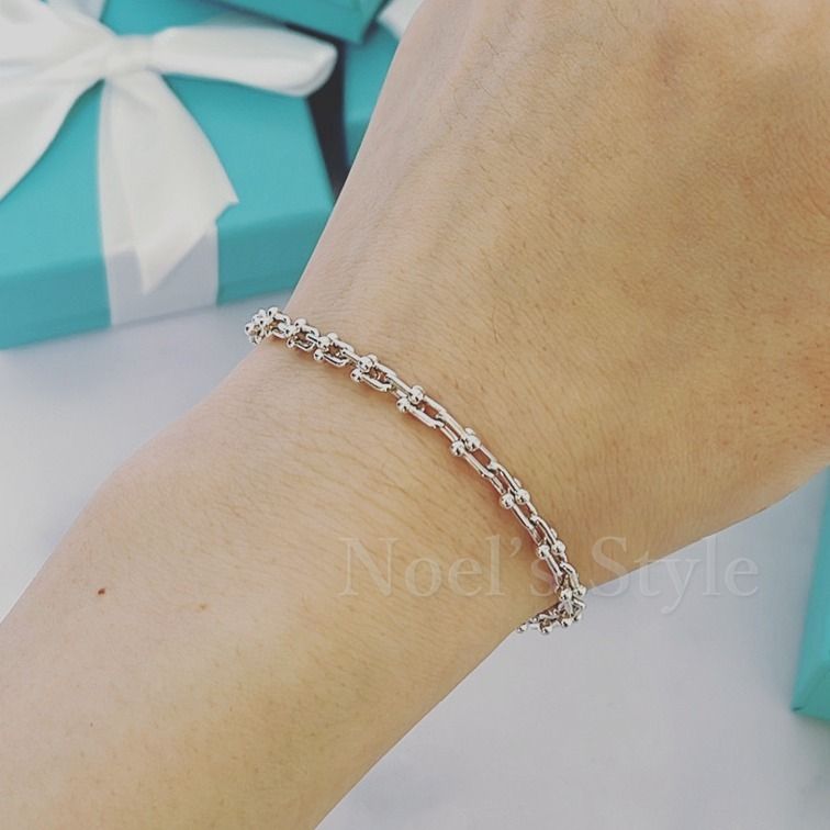 Tiffany ティファニー リンクブレスレット シルバー マイクロ (Tiffany