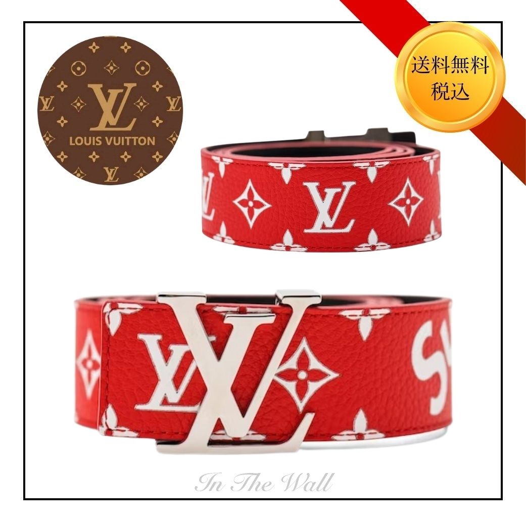 限定コラボ品【LOUIS VUITTON × Supreme】Initiales Belt 40 MM (Louis