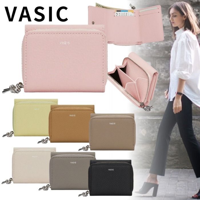 ◇すぐ届く◇【VASIC】ROUND MINI MINI コンパクトウォレット (VASIC