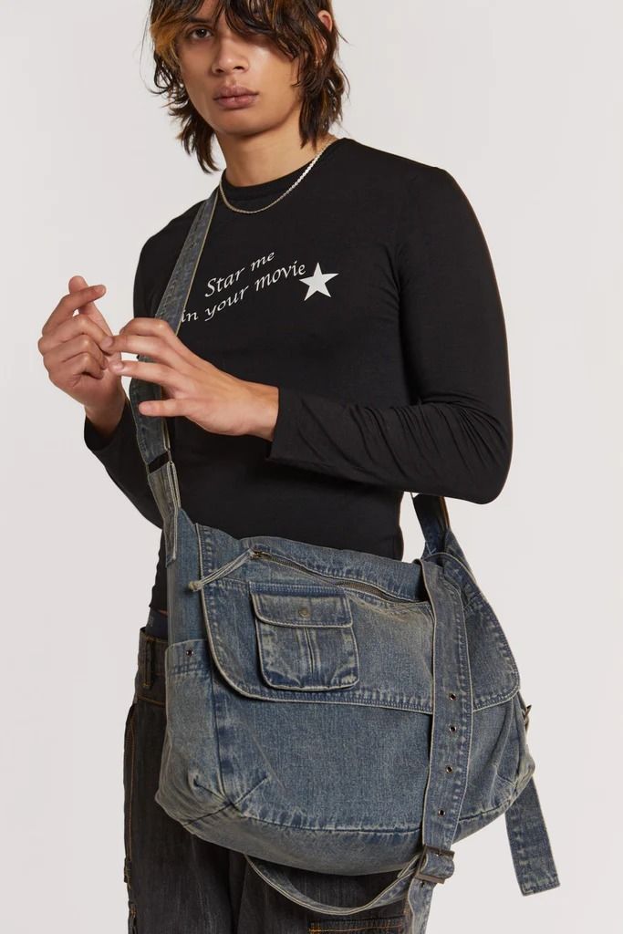 ☆英国発*JADED LONDON*新作*STELLARデニムメッセンジャー/UL☆ (JADED