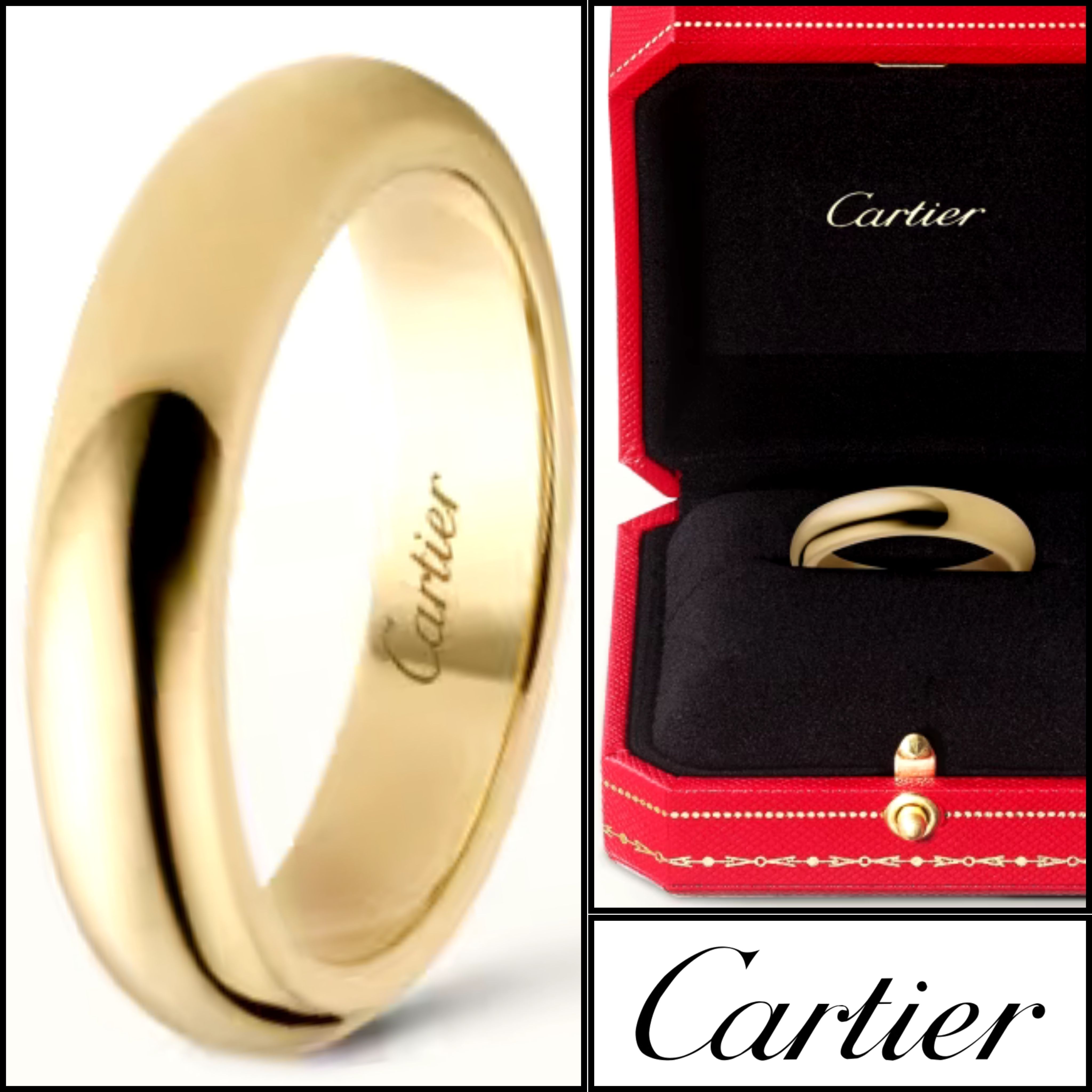 即納！【Cartier カルティエ】 1895 ウェディング リング 関税込