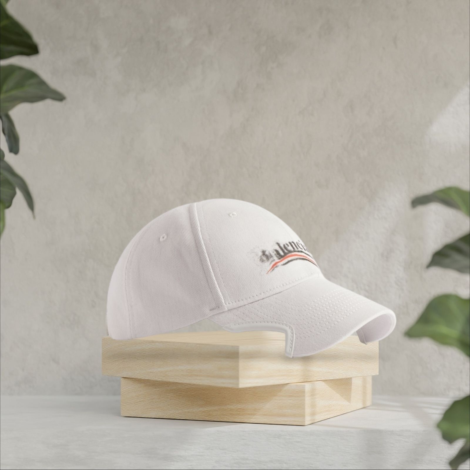 BALENCIAGA＊POLITICAL STENCIL CAP ベースボールキャップ＊送込