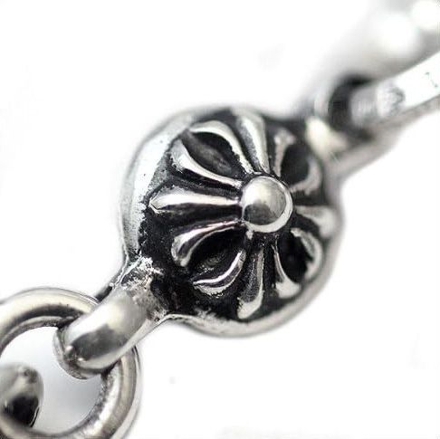 CHROME HEARTS☆1ボール タイニーCHクロス + ボールチェーン (CHROME