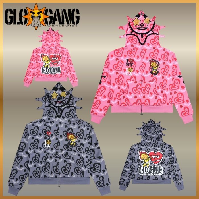 人気/関税送料込/正規店輸入品】Glo Gang フーディー パーカー (Glo