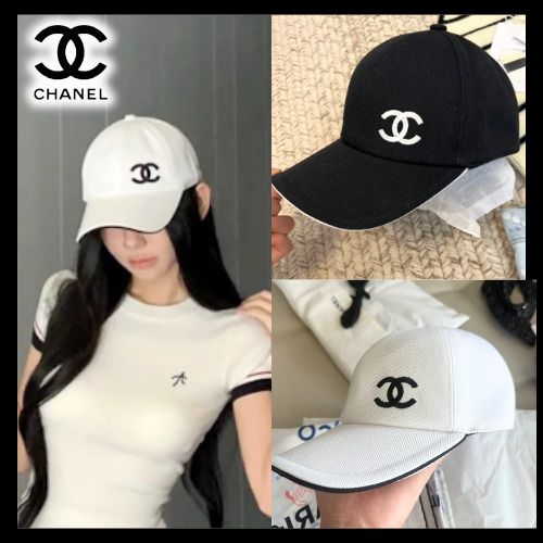 男女兼用で大人気☆シンプルコーデ【CHANEL】キャップ AAA583 (CHANEL