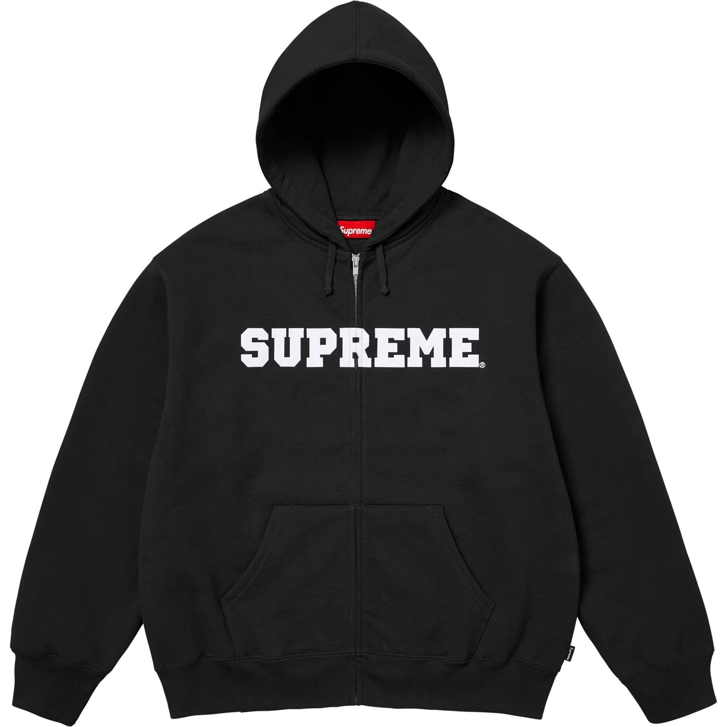Supreme】Collegiate Applique Zip Up Hooded Sweatshirt (Supreme
