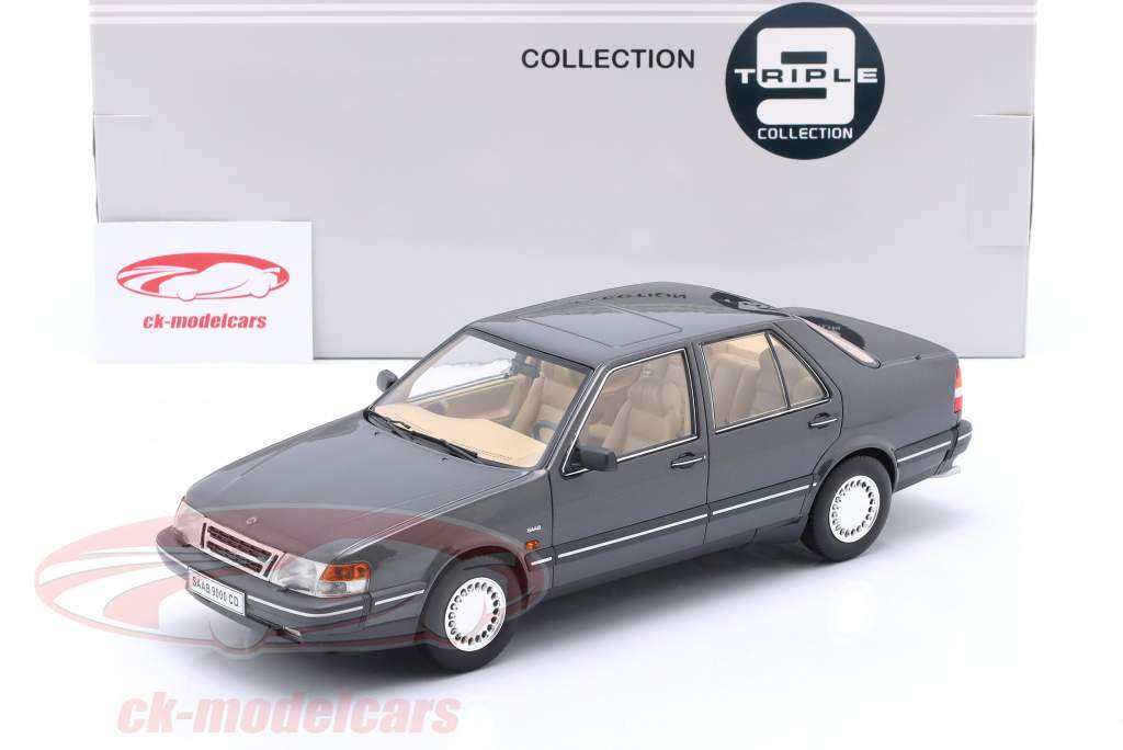 Triple9 1:18 Saab 9000 CD Turbo year 1990 Grey metallic T9-1800443