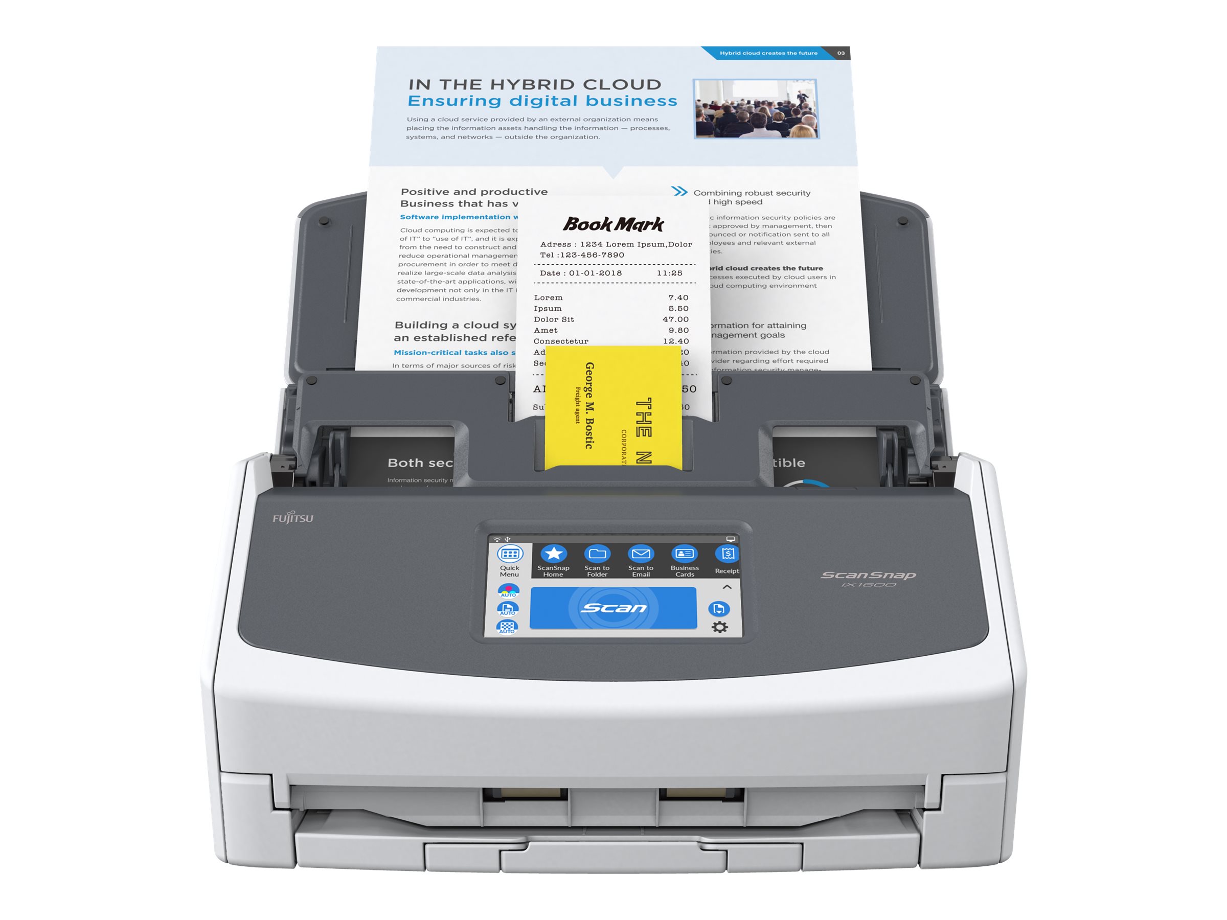 Ricoh ScanSnap iX1600 | Overview, Specs, Details | SHI