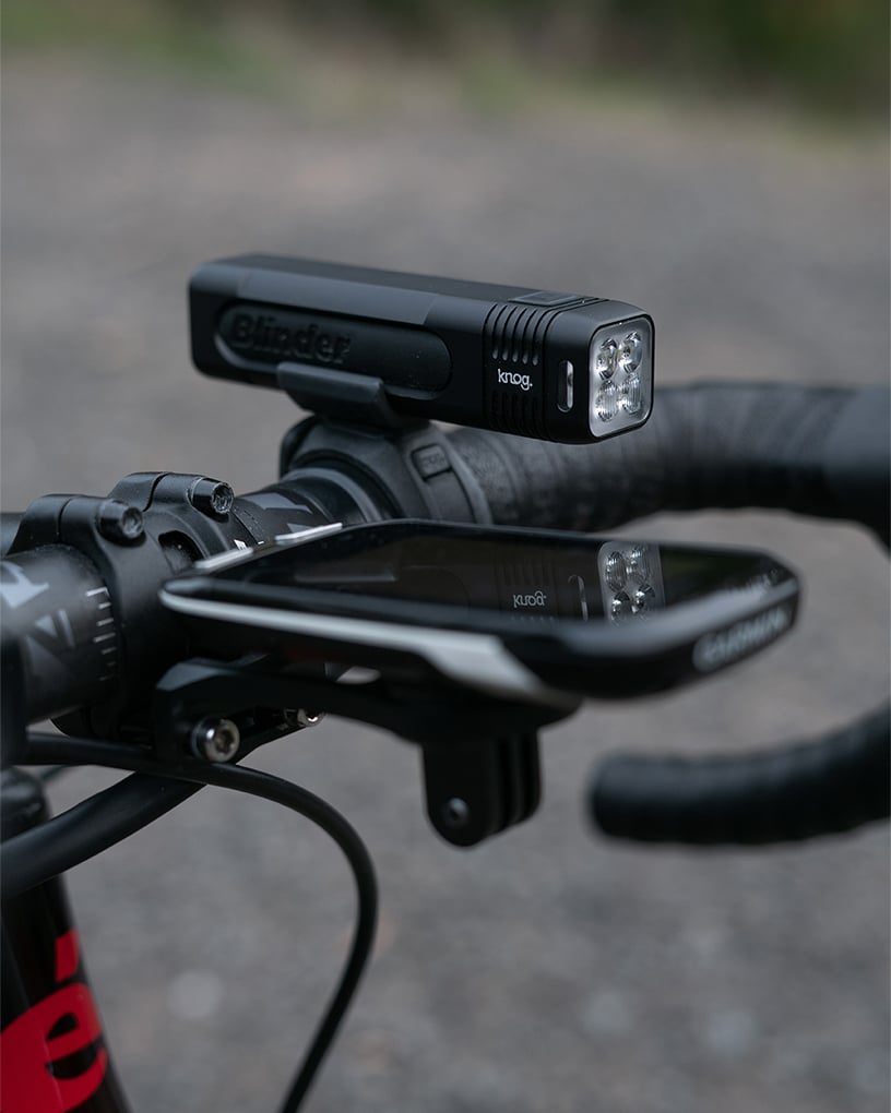 Blinder 900 & Blinder Square Rear Bike Light Set | Knog US