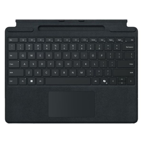 マイクロソフト Surface Pro キーボード ペン格納トレイ付き ブラック