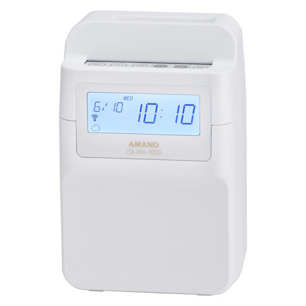 アマノ タイムレコーダー MX-1000 1台 簡易時間数集計モデル 打刻