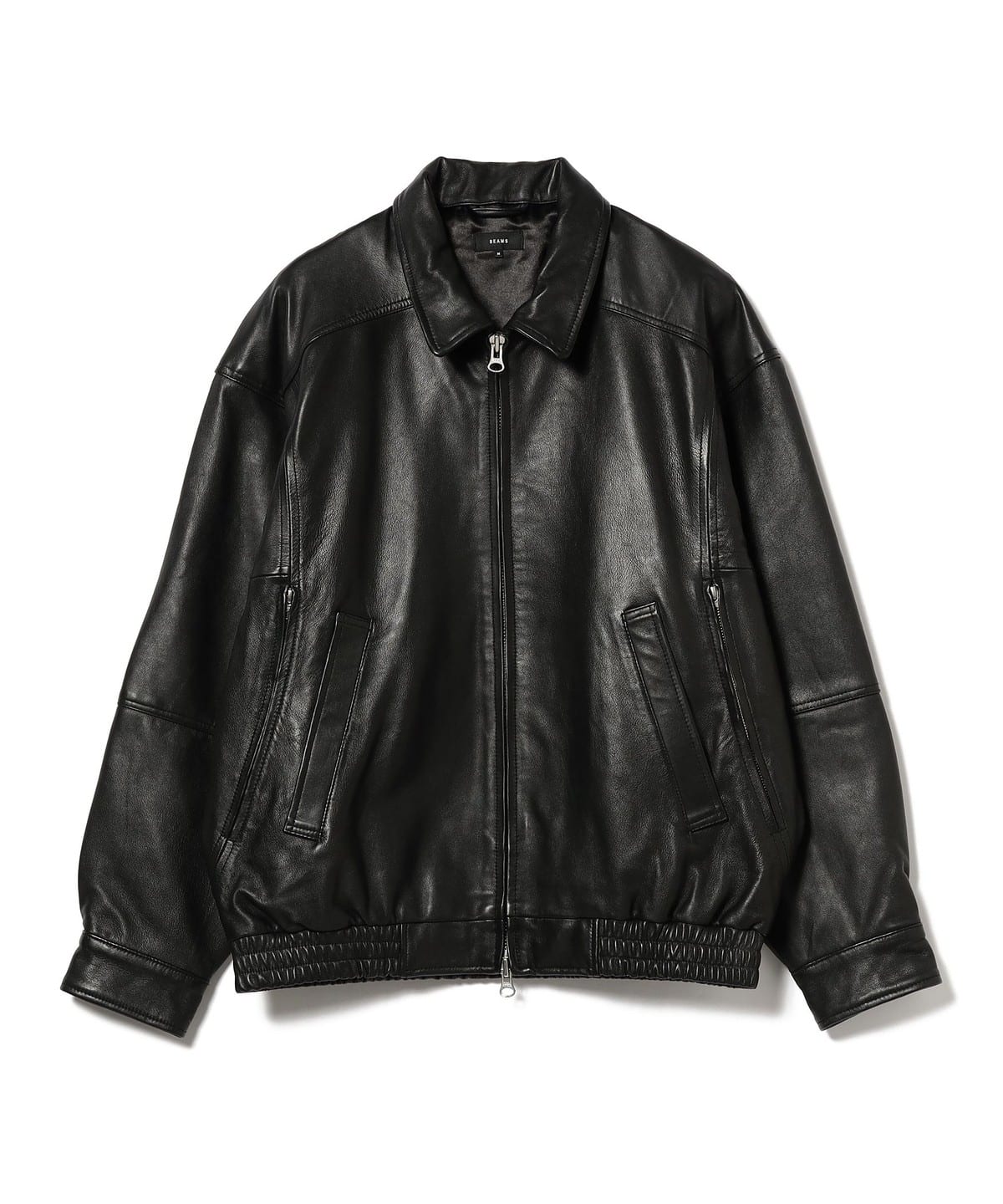 BEAMS寬BEAMS 4 口袋皮革夾克衫（Blouson Leather Blouson）在線發售