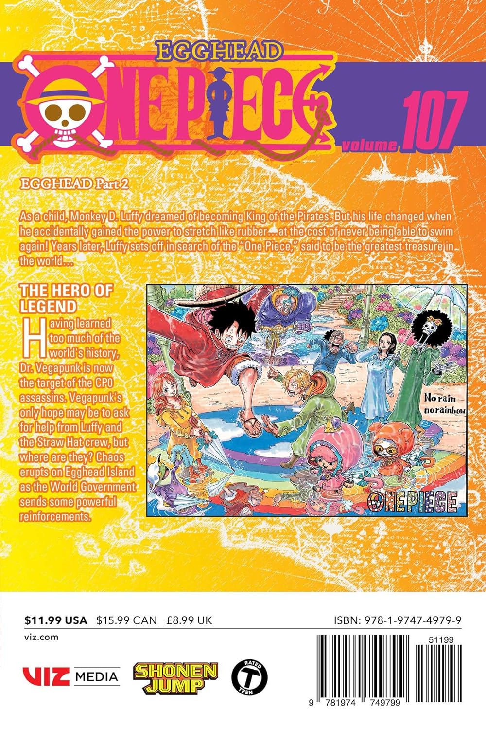 One Piece - Volume 107 - Eiichiro Oda