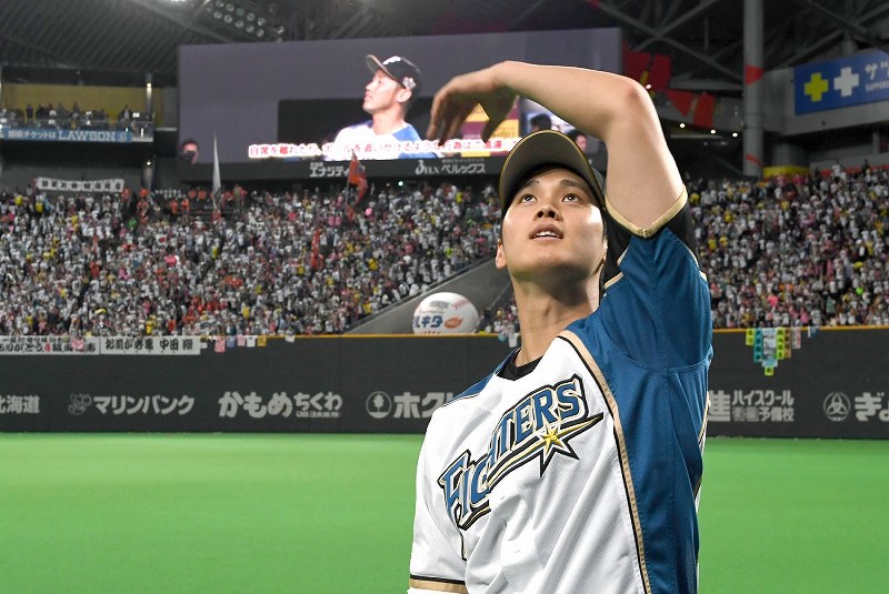 プロ野球：日本ハムの大谷、今季初の完封勝利 [写真特集18/15] | 毎日新聞