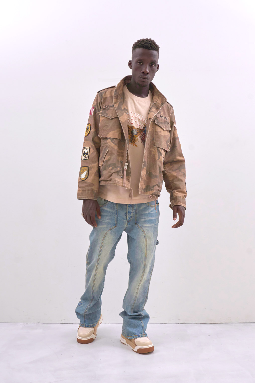 M-65 JACKET - CAMO - MLVINCE