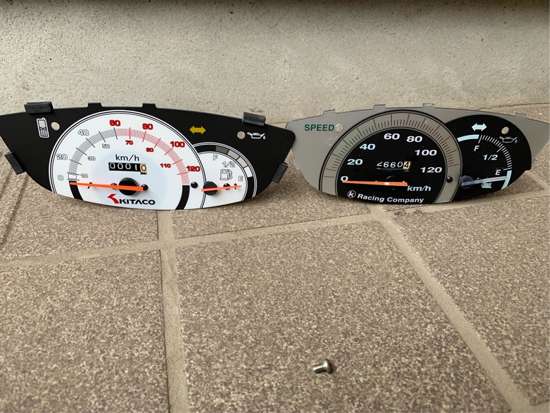 KITACO 120km/h スピードメーター のパーツレビュー | Live Dio ZX