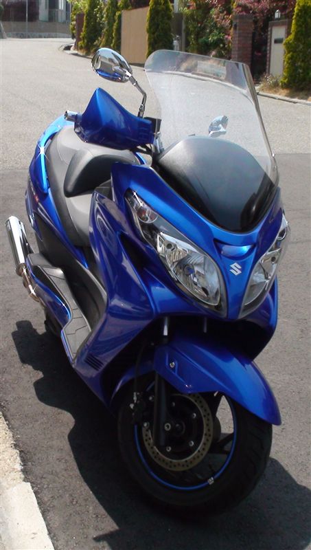 SUZUKI 純正 ロングスクリーン のパーツレビュー | スカイウェイブ250