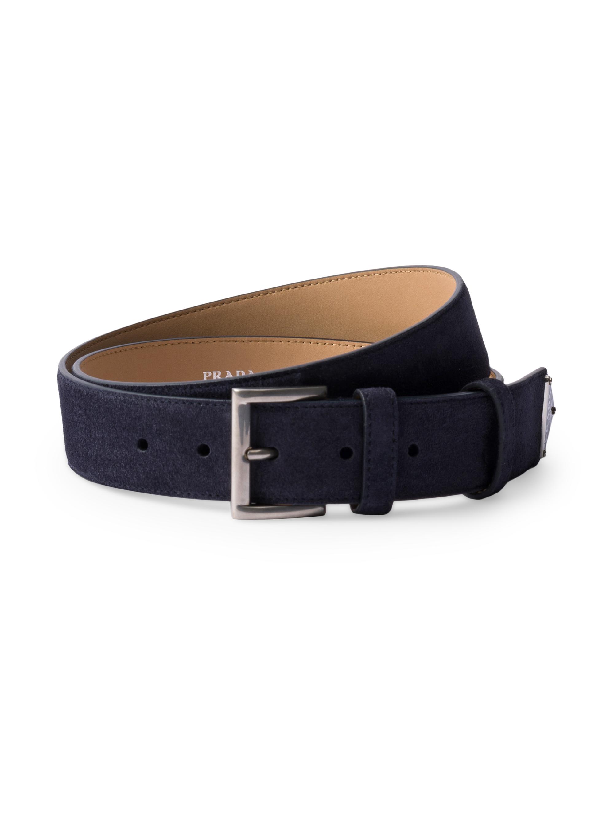 小物 Archive Prada leather belt Prada Antiqued Leather Belt | Saks