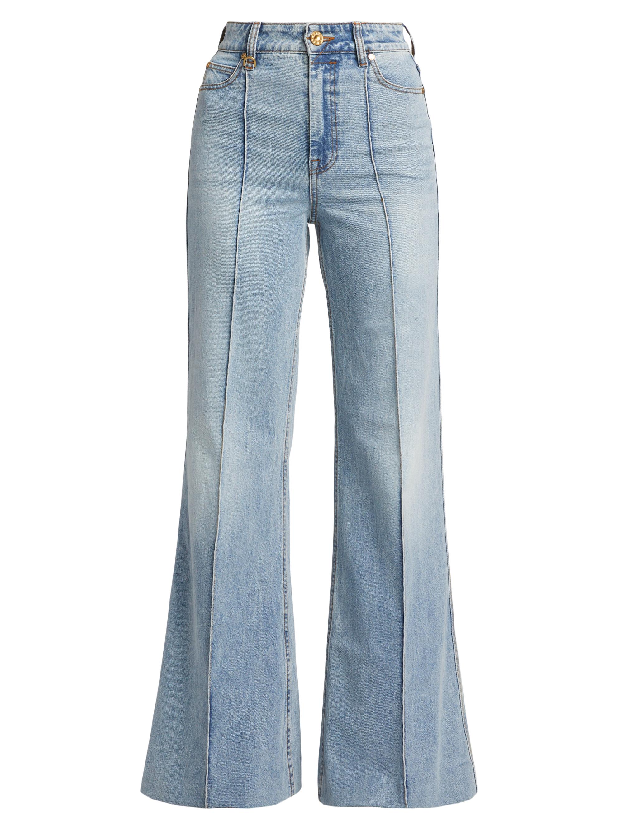 Zimmermann Tuck Belted Silk Wide-Leg Pants | Saks Fifth Avenue