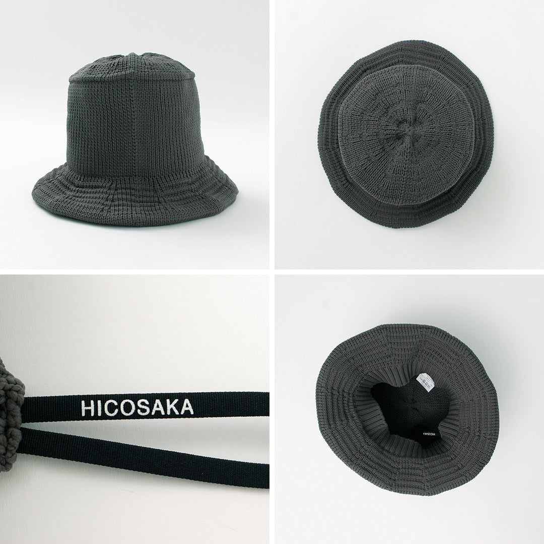 50％OFF】HICOSAKA（ヒコサカ） ニット バケットハット｜ROCOCO ONLINE