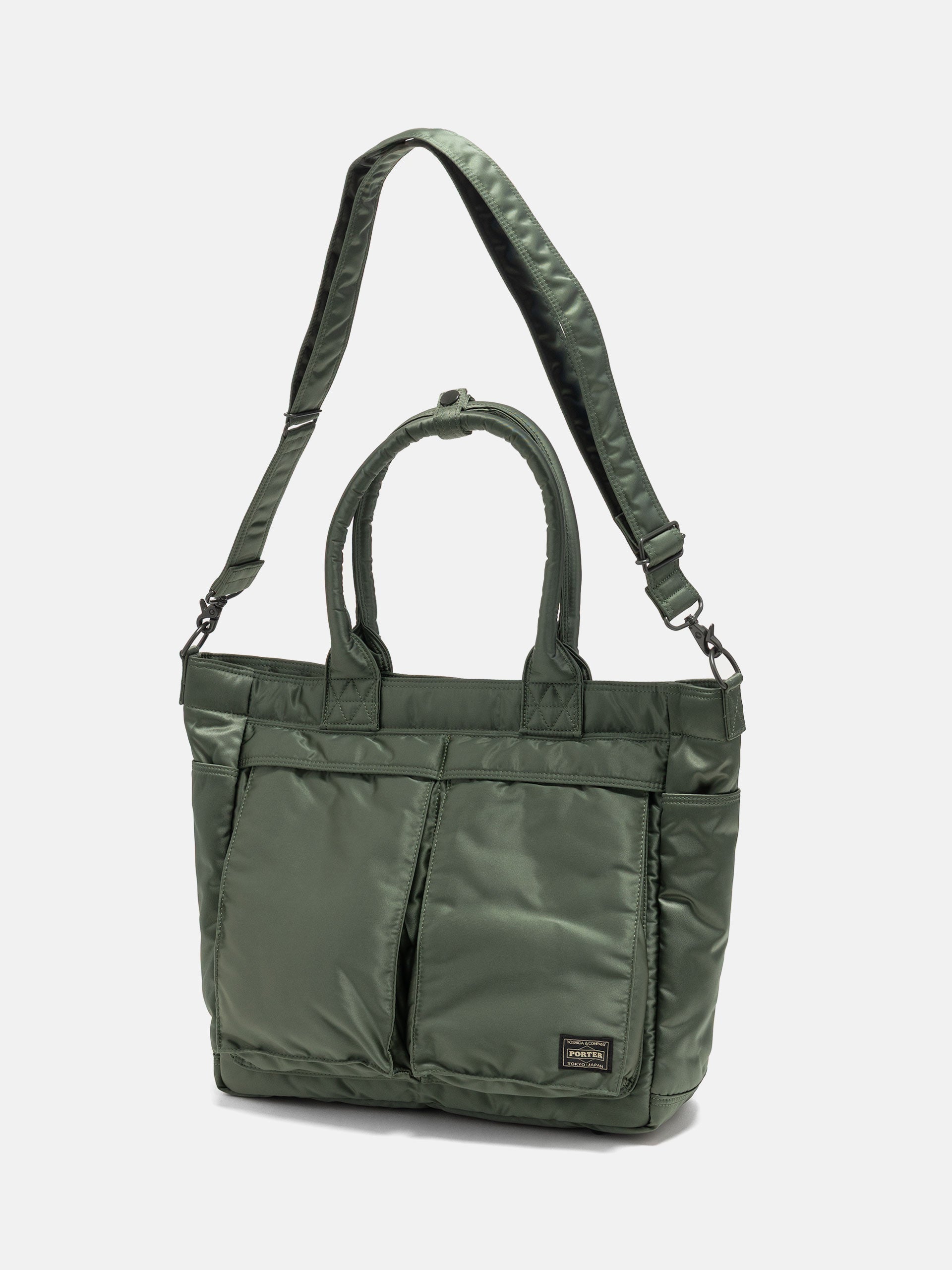 PORTER TANKER Carrying Tote Bag Black | HAVEN