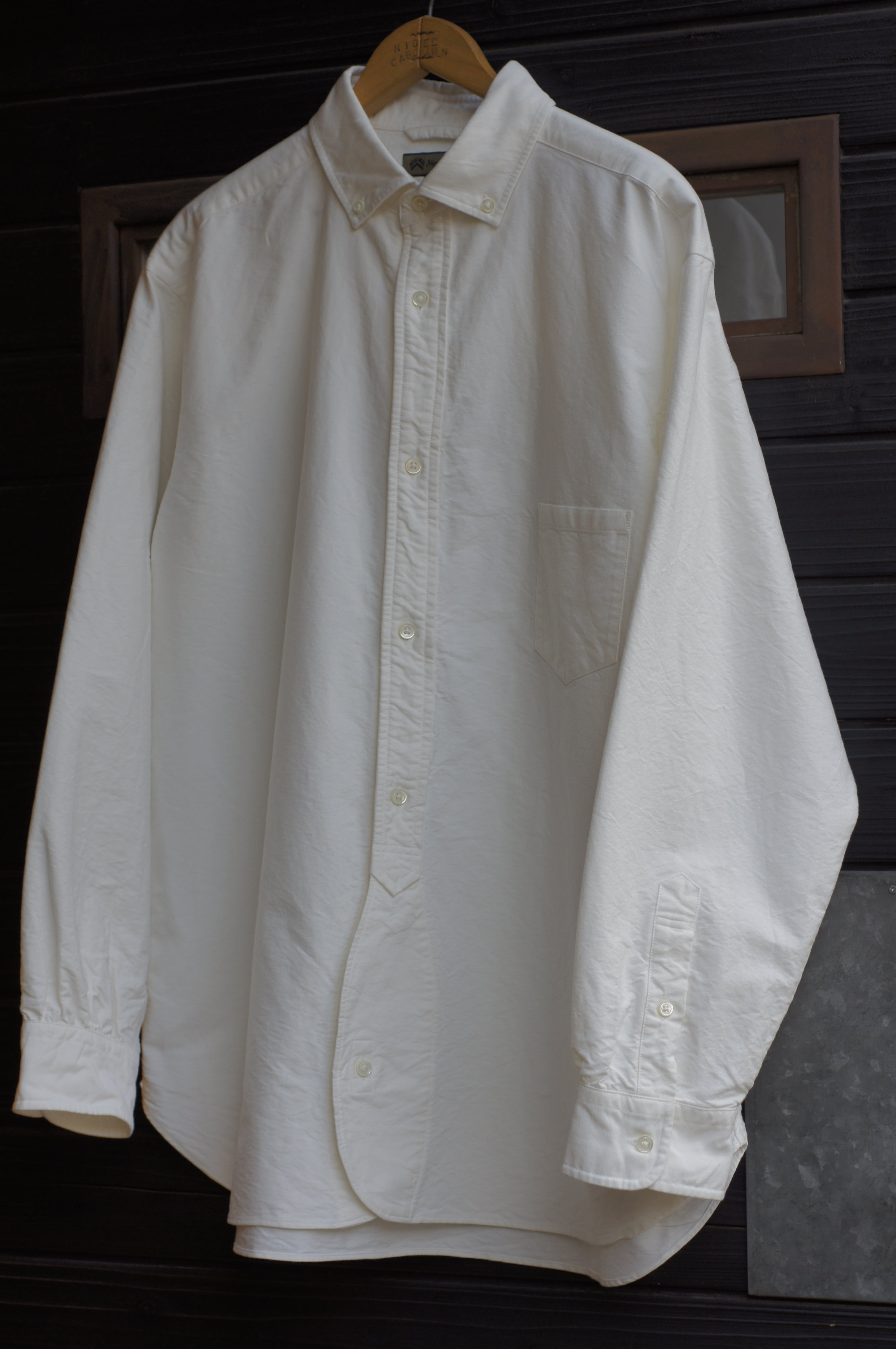 定番の新境地》BRITISH OFFICERS SHIRT - TYPE2 OX – ナイジェル