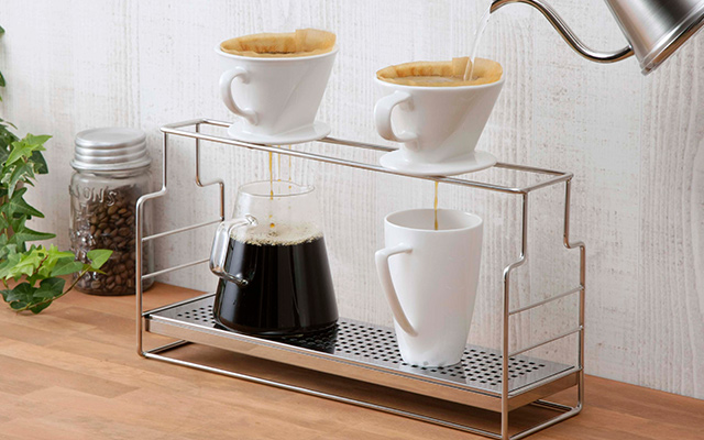 使う人に合わせる コーヒードリッパースタンド - 珈琲考具