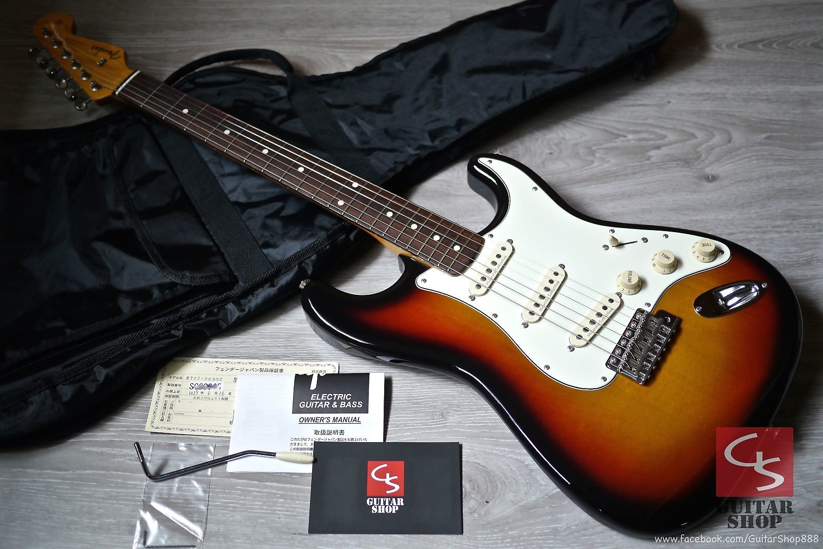 日廠限定版Fender Japan ST62-DMC Sunburst – Guitar Shop Taiwan