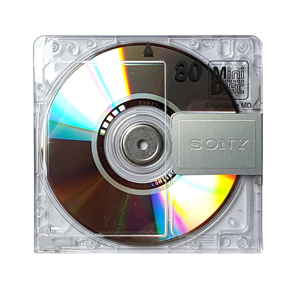 Sony MiniDisc MDW80T-80 minutes - Retro Style Media