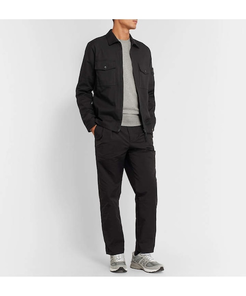 STONE ISLAND（ストーンアイランド）の「Stone Island Logo-Appliqued